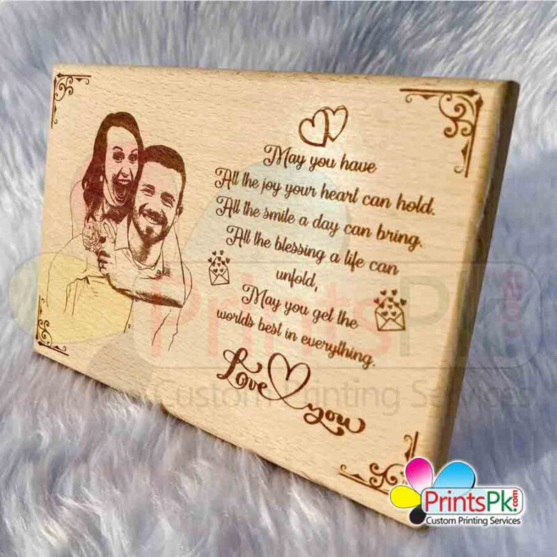 photo engraved frame