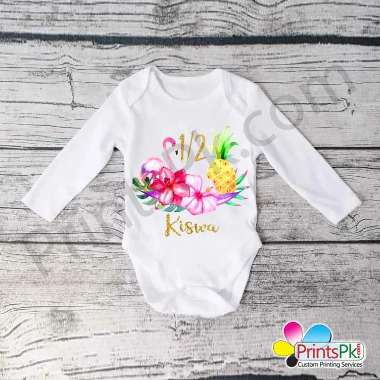 half birthday baby romper online in Pakistan