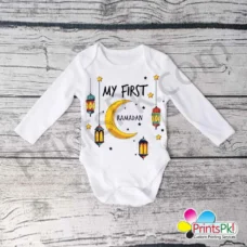 My First ramadan , personalized ramadan rompers