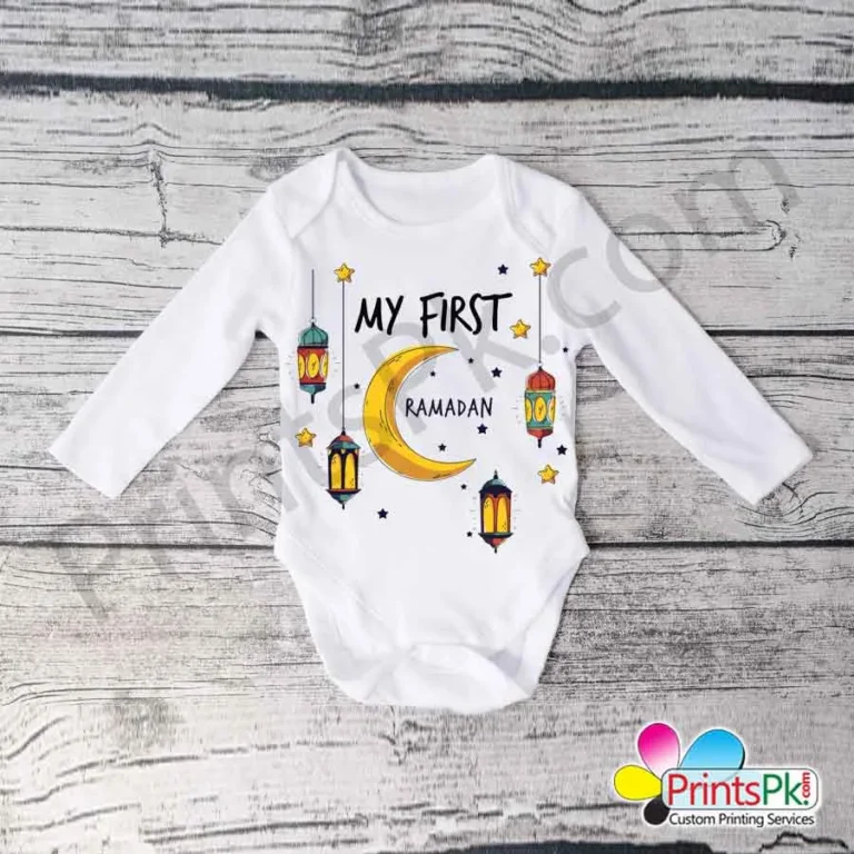 My First ramadan , personalized ramadan rompers