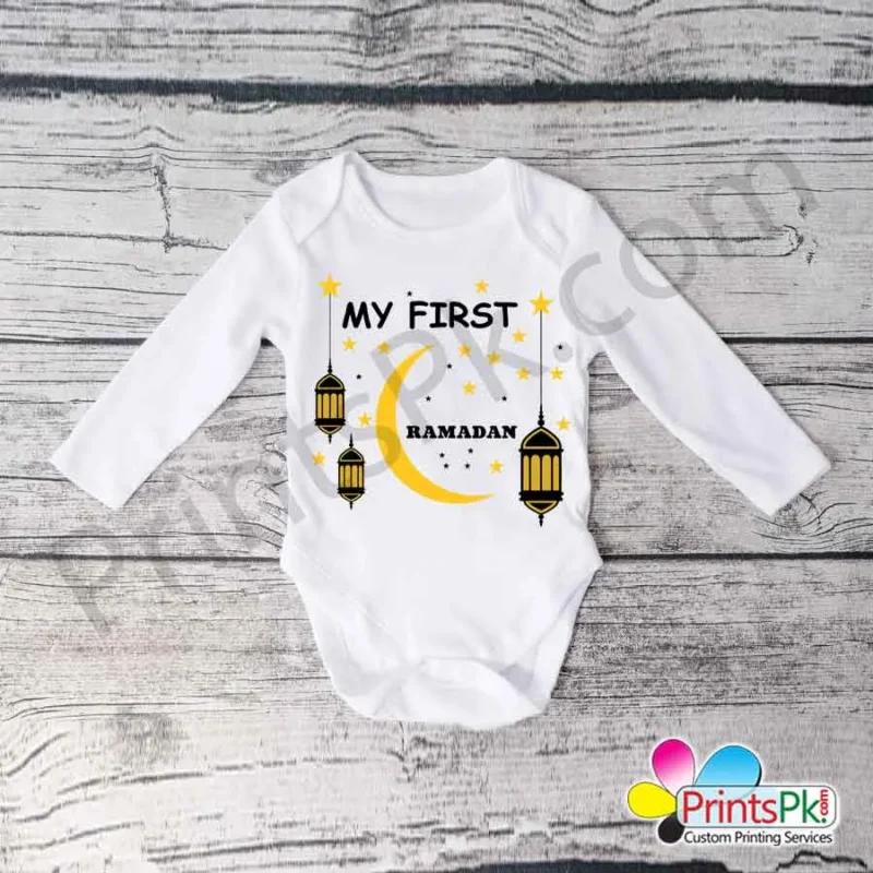 My first ramadan baby romper