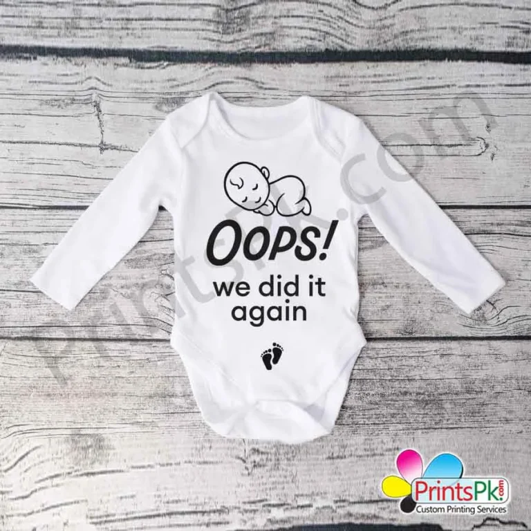 oops we did it again baby romper