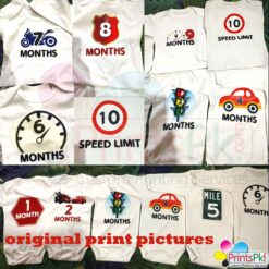 1 to 12 months custom baby Rompers online