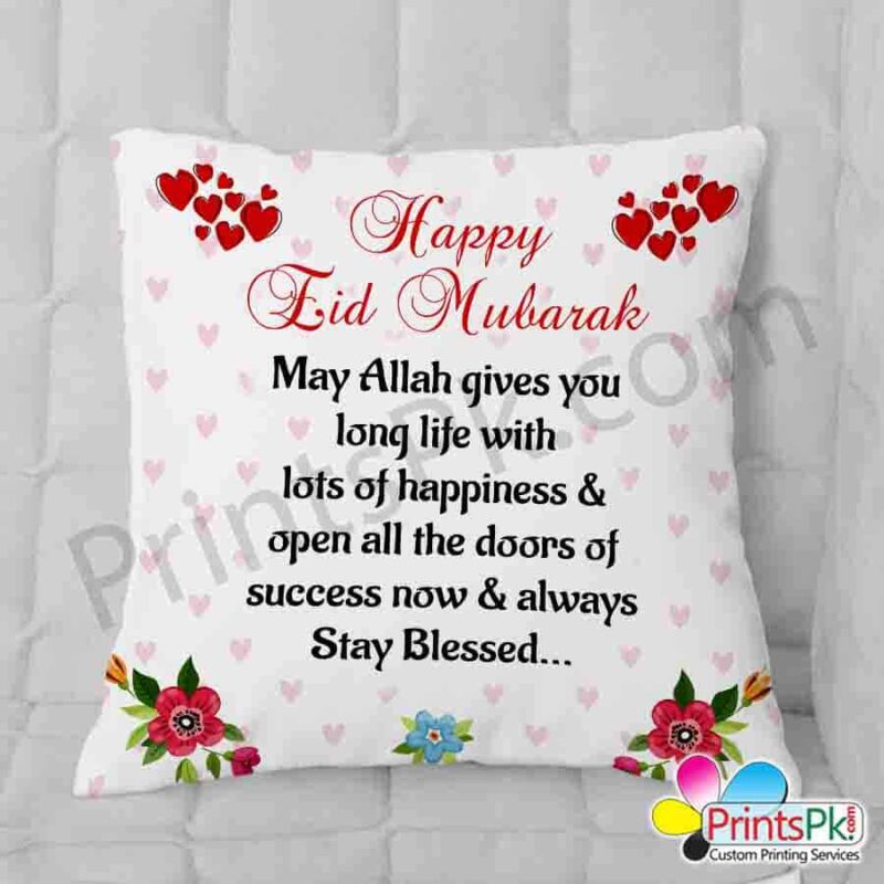 Happy eid mubarak cushion