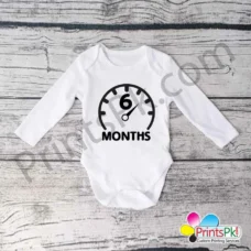 personalized 6 months baby romper