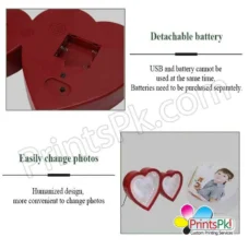 LED Heart Magic Mirror,