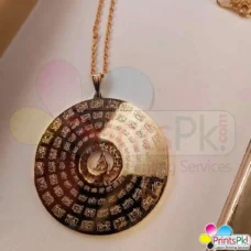 Asma Ul Husna Necklace, 99 Names of Allah Pendant