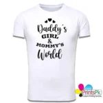 Daddy's Girl Mommy's World T-Shirt