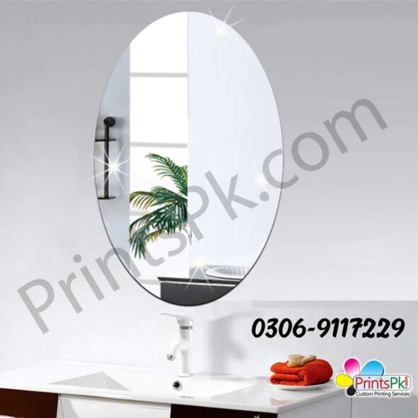 Mirror for Dressing, Mirror UnBreakable Imported Acrylic (Self Adhesive)