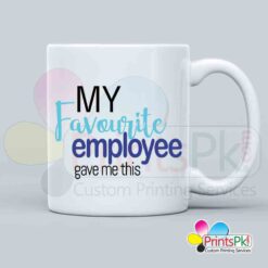 My Favourite Employee Gave Me This Mug, mug for boss