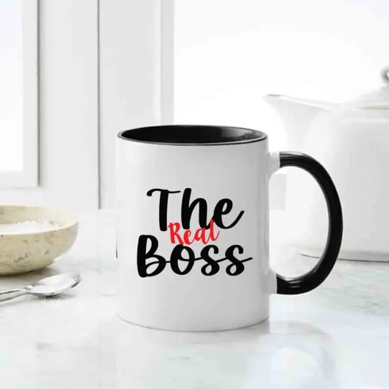 The Real Boss Mug