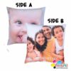 Customized Double Side Picture Cushion