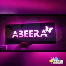 Personalized Led Name frame