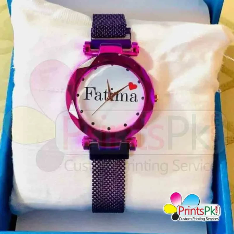 personalized name watch for girls