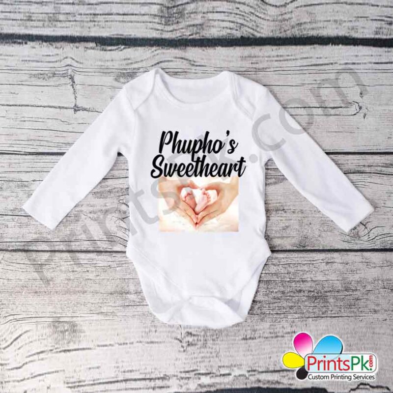 phuppos sweetheart baby romper